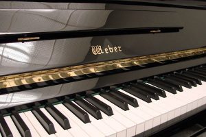 image of weber piano keyboard